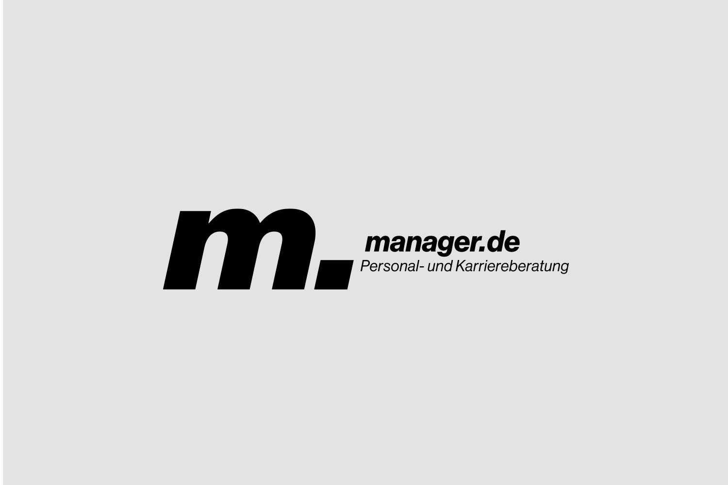 Logo manager.de